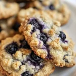 Blueberry Muffin Cookies with Streusel Topping