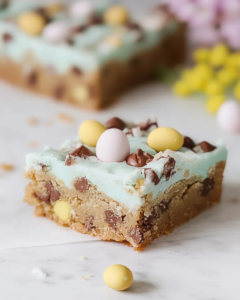 Cadbury Mini Egg Cookie Bars