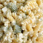Dill Pickle Pasta Salad