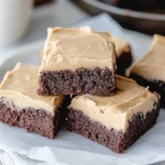 Frosted Coffee Brownies
