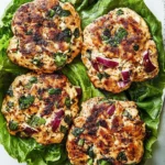 Greek Chicken Burgers