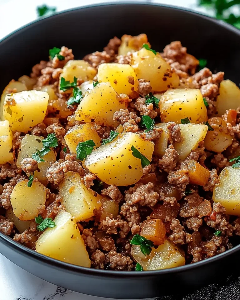 Ground Turkey with Potatoes