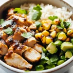 Honey Chipotle Chicken Rice Bowls