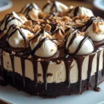 Hot Fudge Sundae Brownie Cheesecake