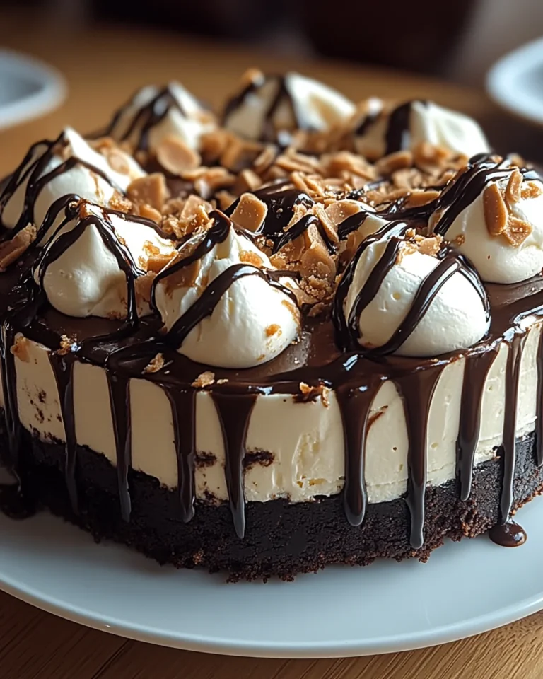 Hot Fudge Sundae Brownie Cheesecake