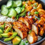 Hot Honey Chicken Bowls