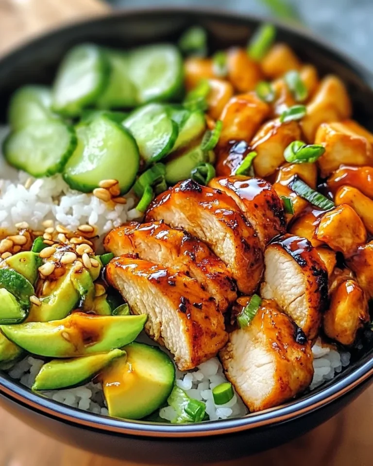 Hot Honey Chicken Bowls