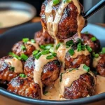 Korean BBQ Meatballs with Spicy Mayo Dip