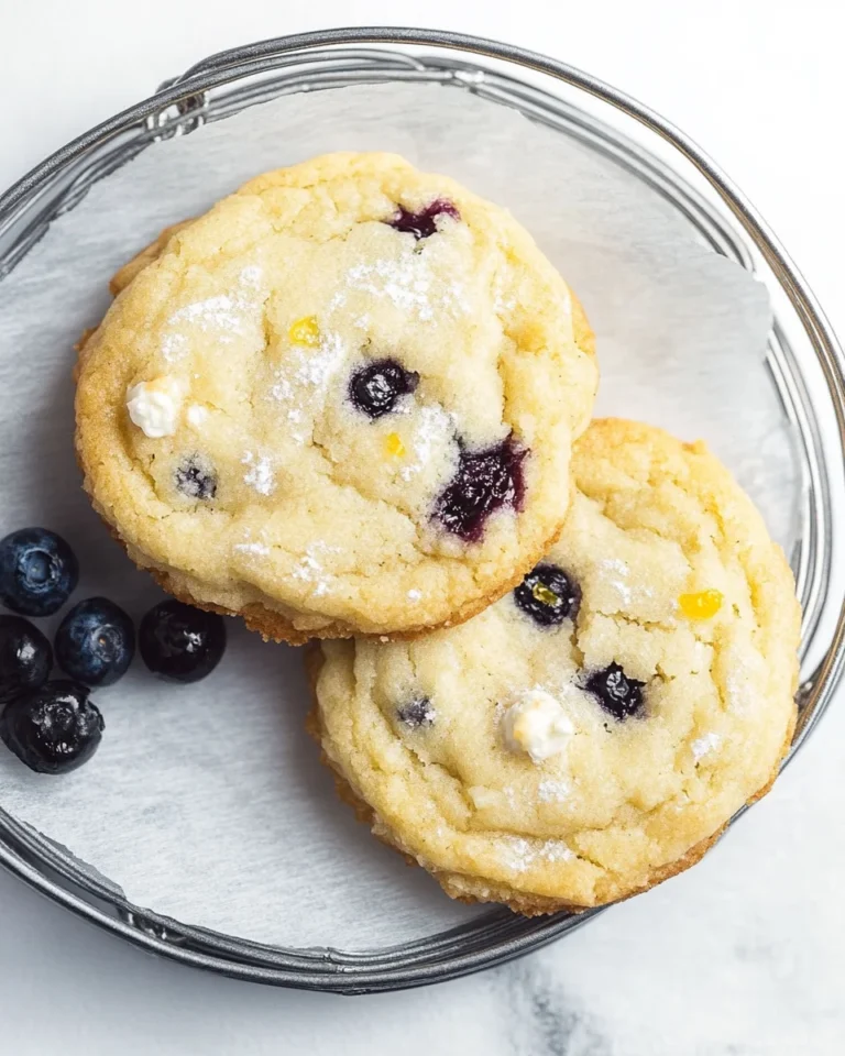 Lemon Blueberry Cookies