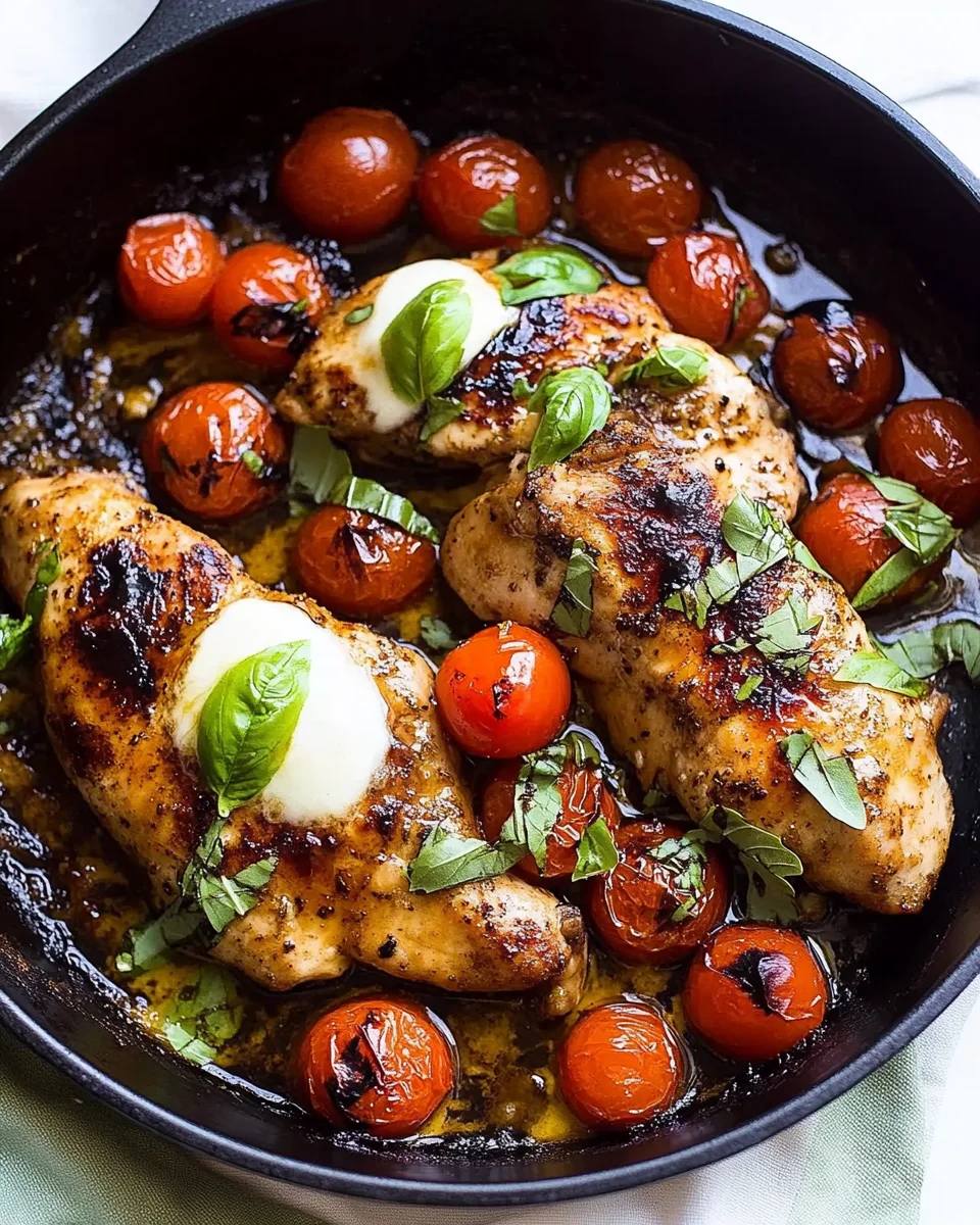 One Pan Balsamic Chicken