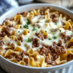 Sour Cream Beef Noodle Casserole