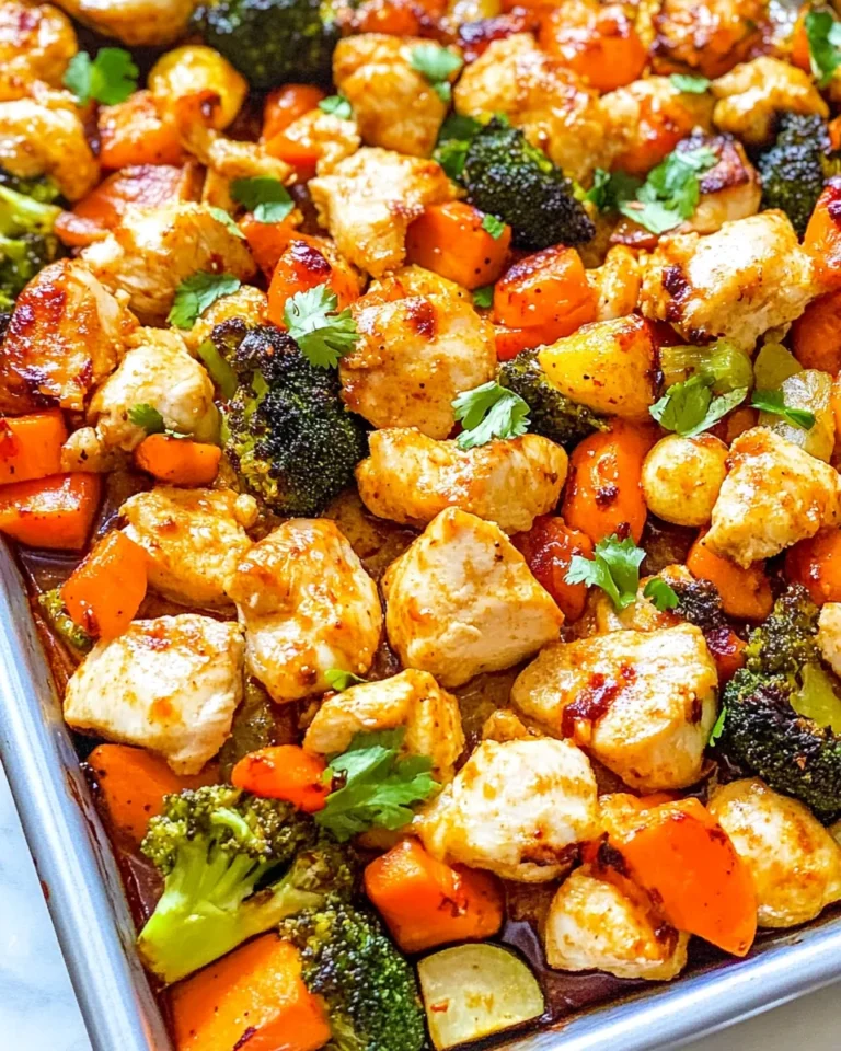 Sweet Chili Roasted Chicken and Vegetables