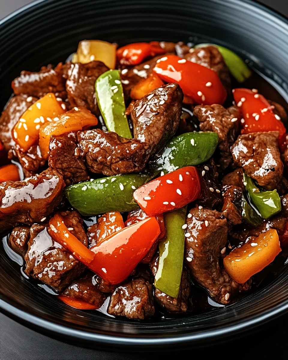 Beijing Beef Stir Fry