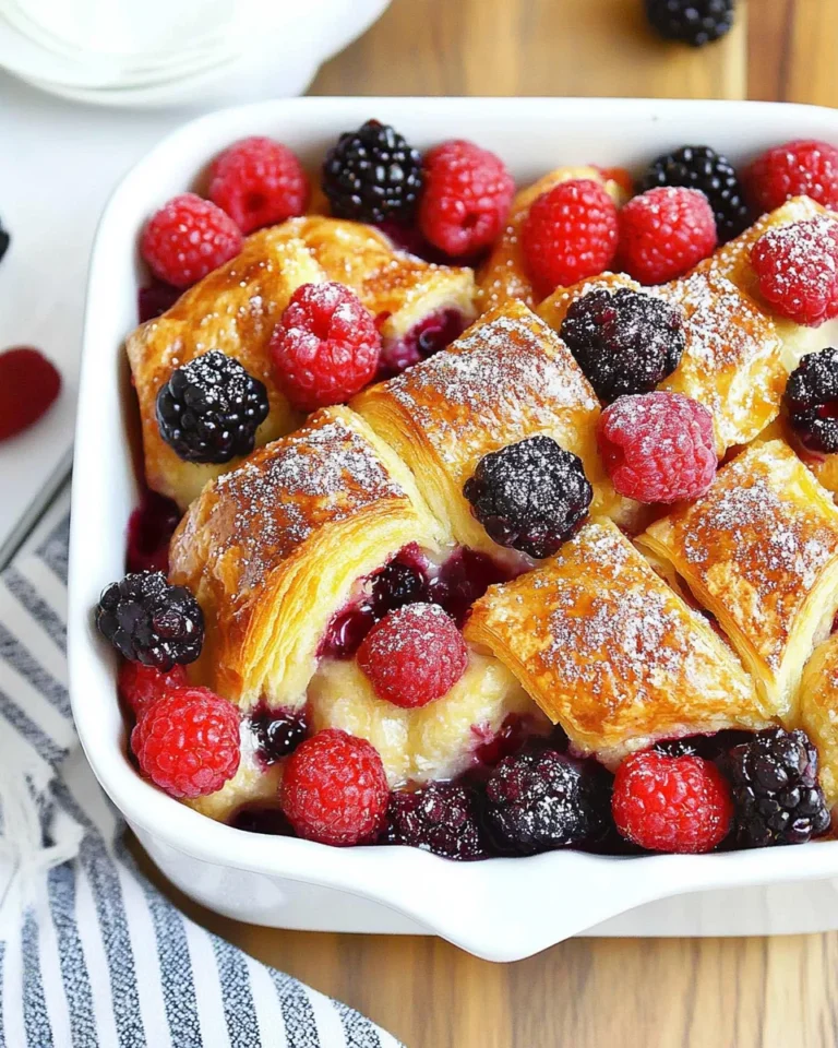 Berry Croissant Bake