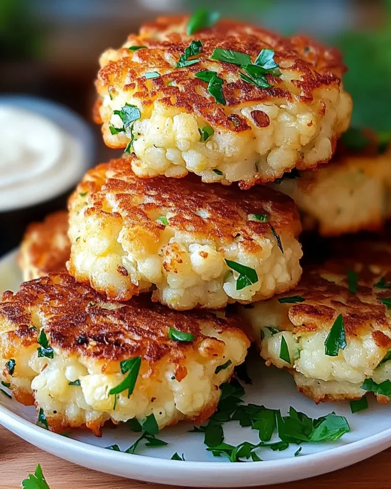 Cauliflower Fritters