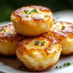 Cheesy Mashed Potato Puffs