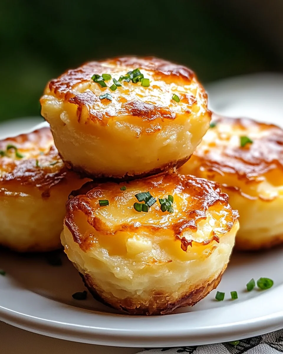Cheesy Mashed Potato Puffs