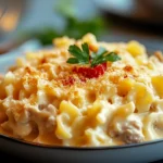 Cheesy Tuna Noodle Casserole