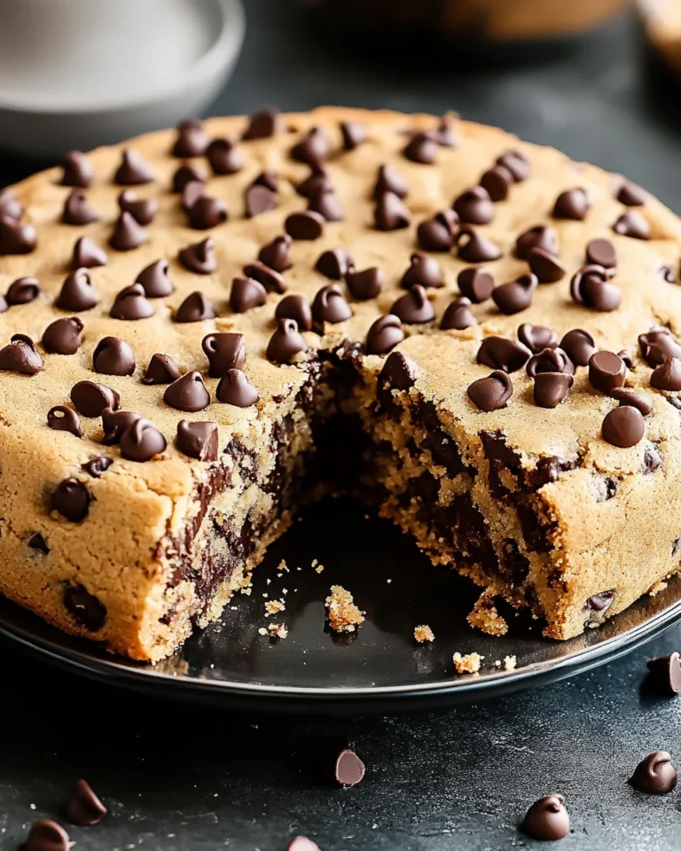 Chocolate Chip Cookie Cake