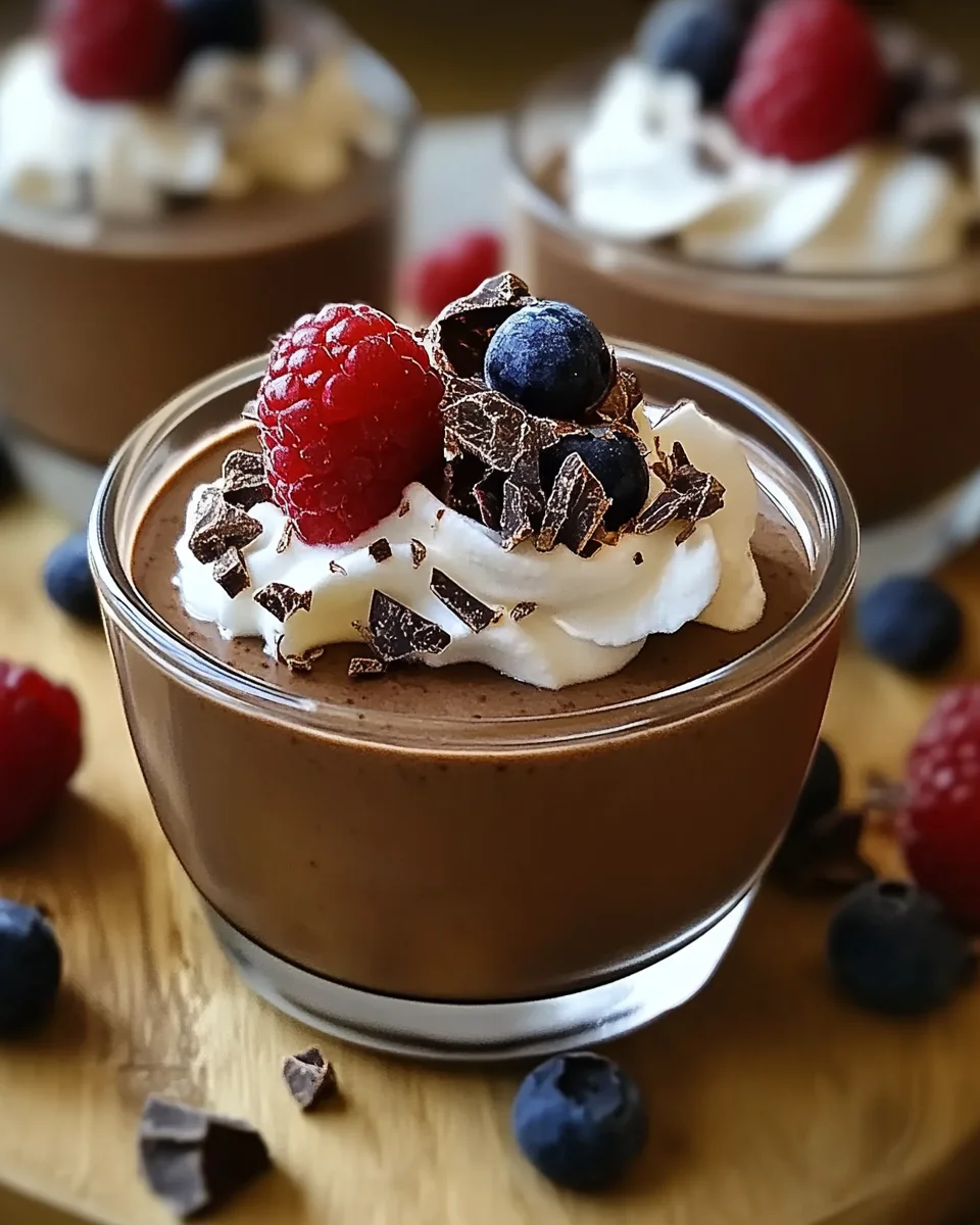 Chocolate Protein Pudding Treat
