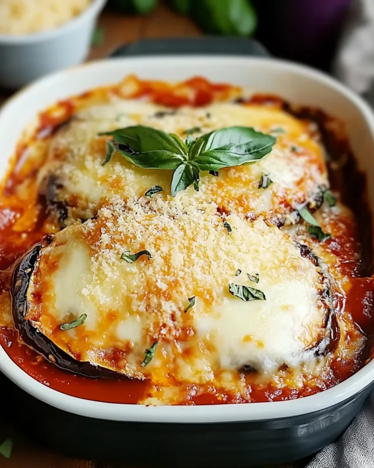 Classic Eggplant Parmesan