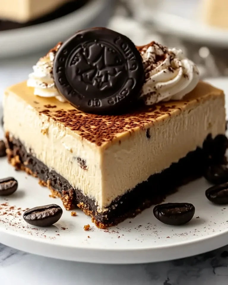 Creamy Coffee Cheesecake