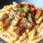 Creamy Italian Sausage Pasta with Cajun Chicken