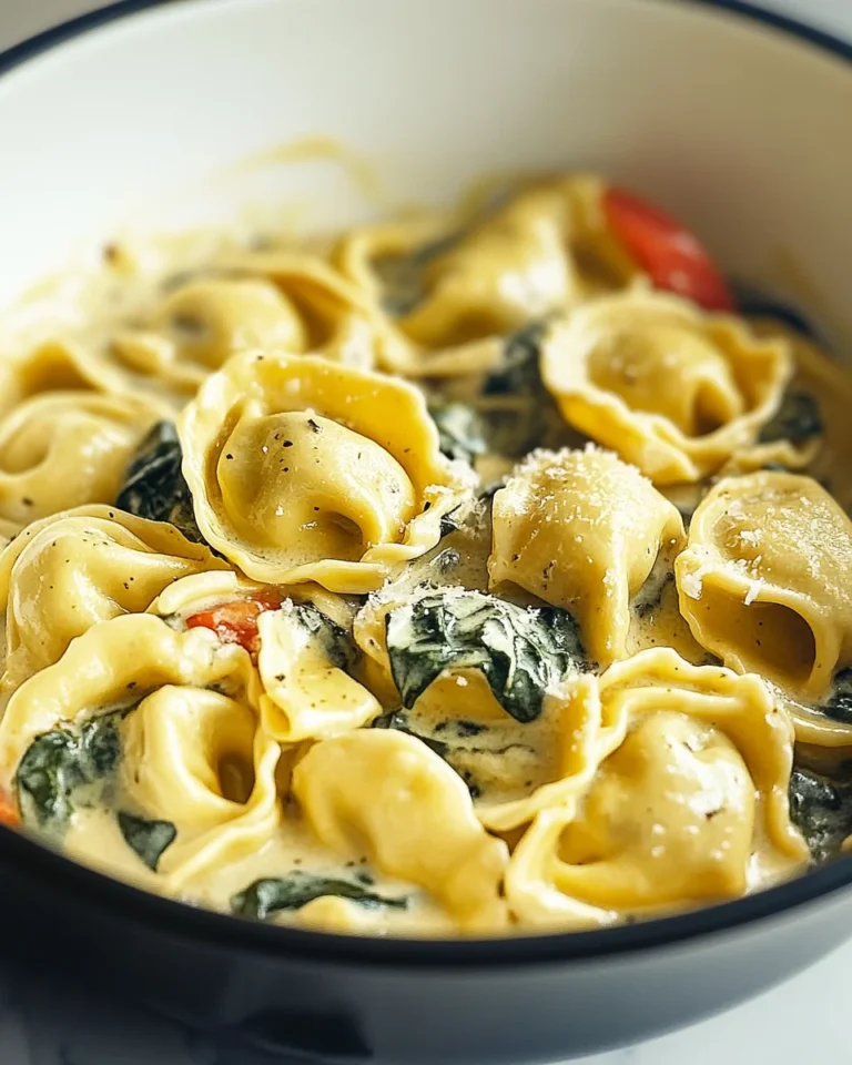 Creamy Spinach Tortellini