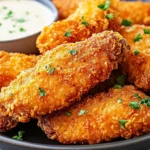 Crispy Oven Fried Chicken