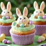 Easter Bunny Cupcakes