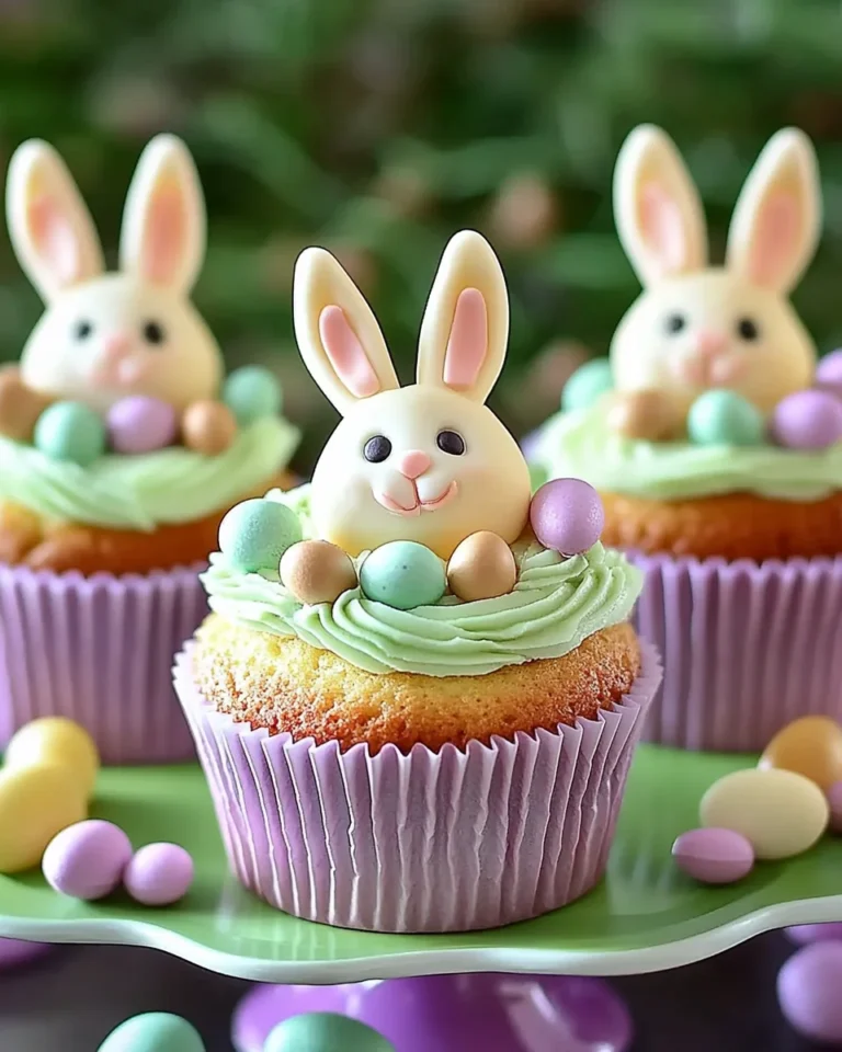 Easter Bunny Cupcakes