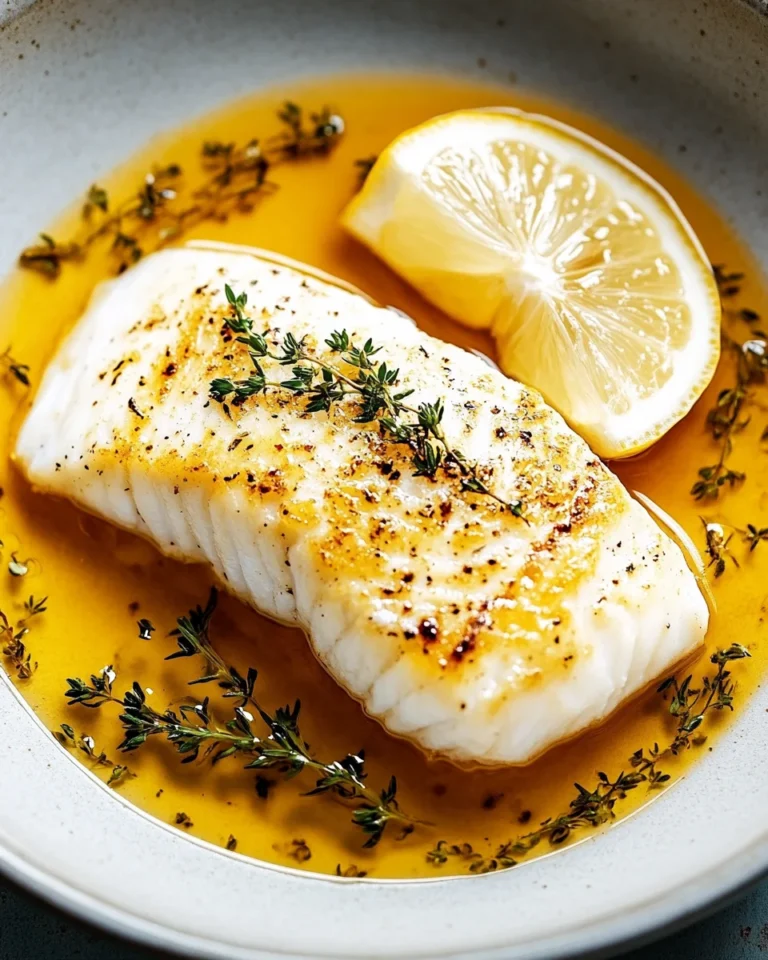Easy Baked Cod with Lemon and Garlic