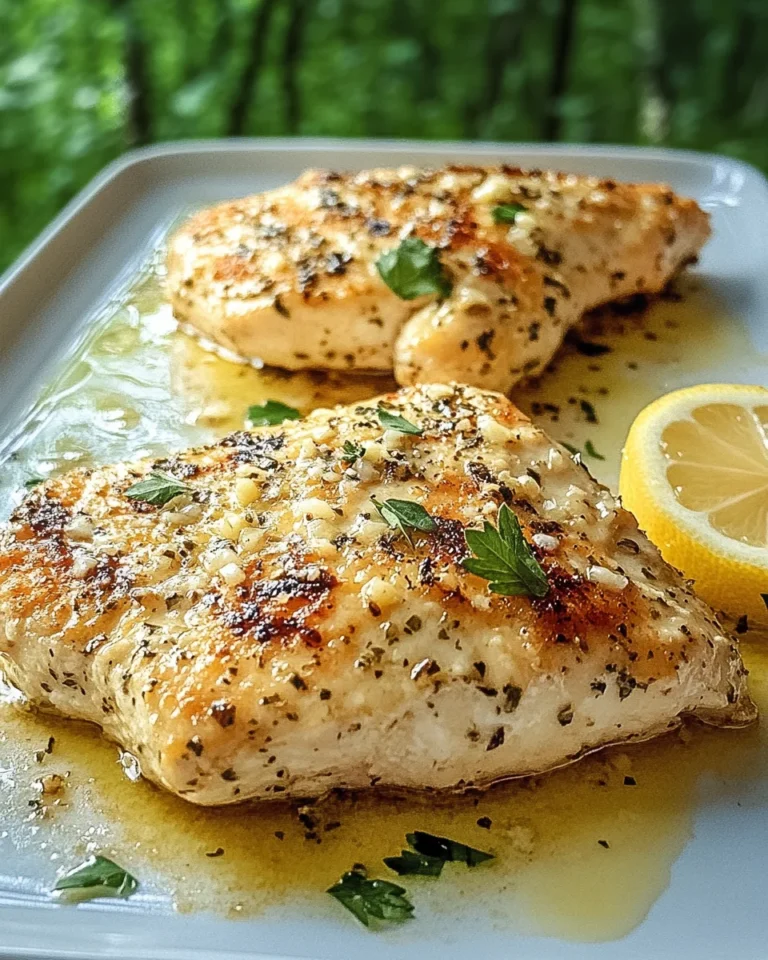 Easy Lemon Garlic Parmesan Chicken