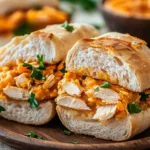 Fricassee Leftover Turkey Sandwiches