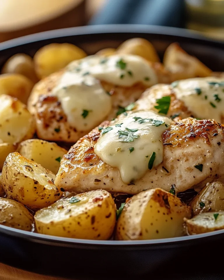 Garlic Parmesan Chicken and Potatoes
