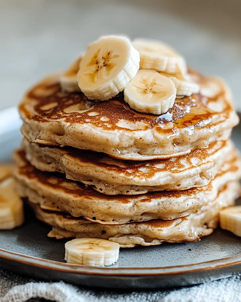 Healthy Banana Pancakes