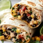 High Protein Breakfast Burritos