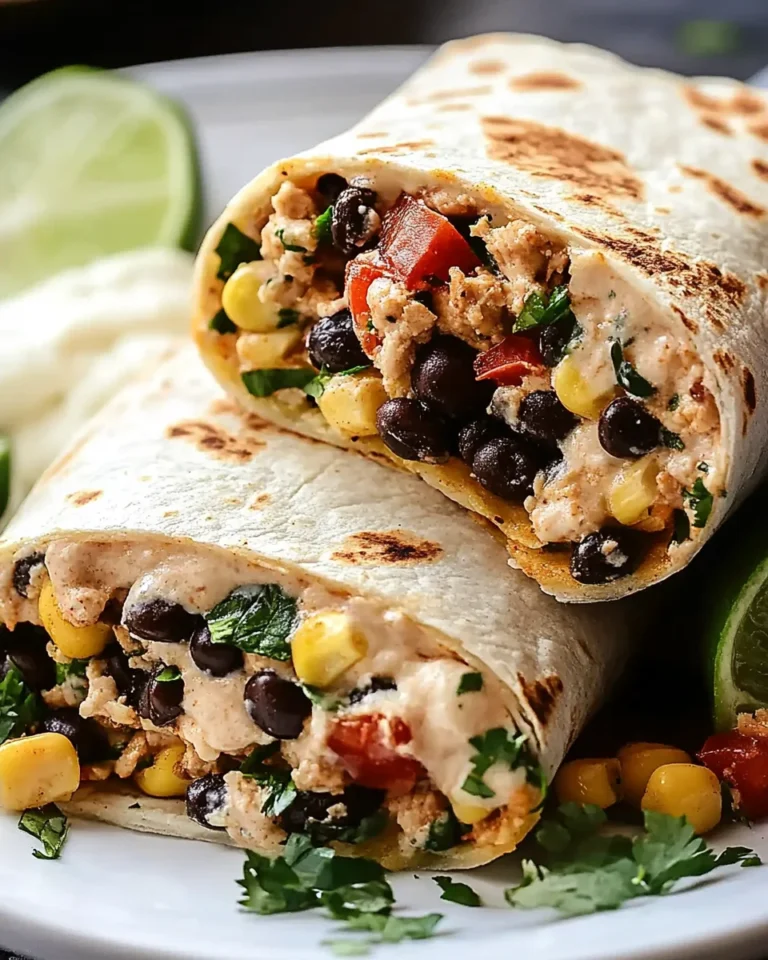 High Protein Breakfast Burritos