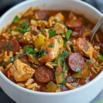 Instant Pot Chicken and Sausage Jambalaya