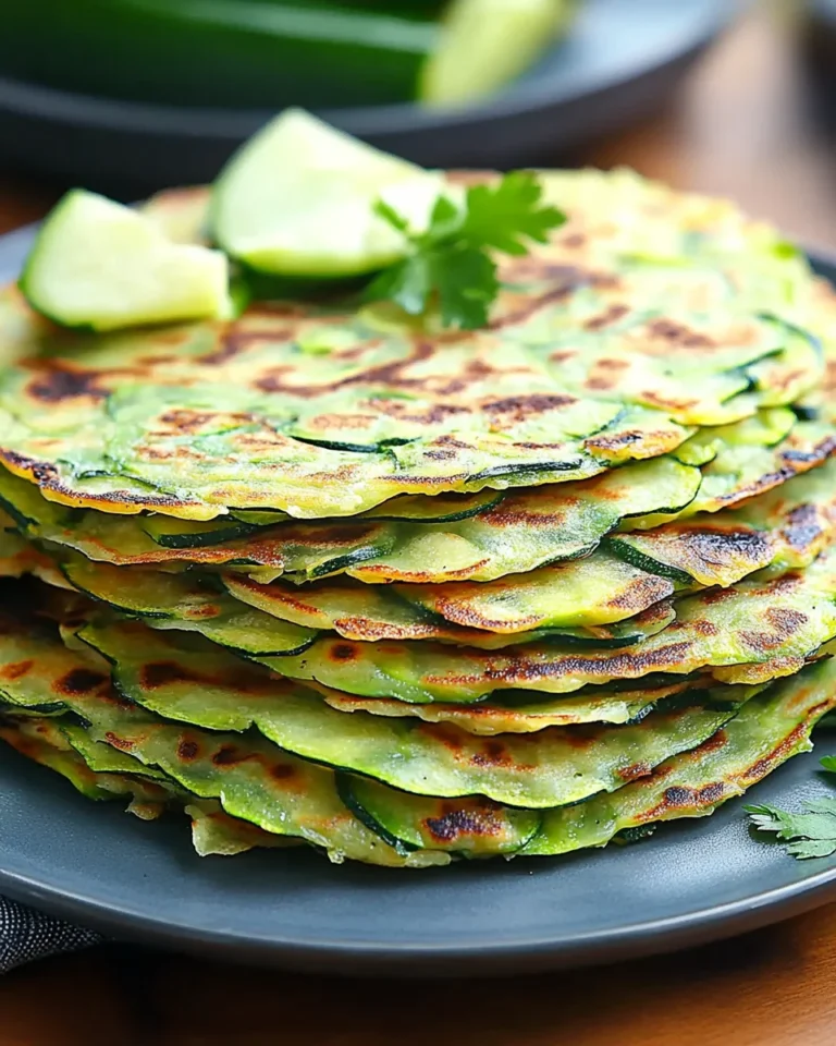 Keto Zucchini Tortillas