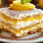 Lemon Limoncello Italian Tiramisu