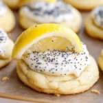 Lemon Poppy Seed Cheesecake Cookies