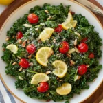 Lemony Parmesan Kale Salad
