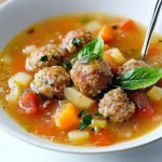 Meatball Vegetable Soup