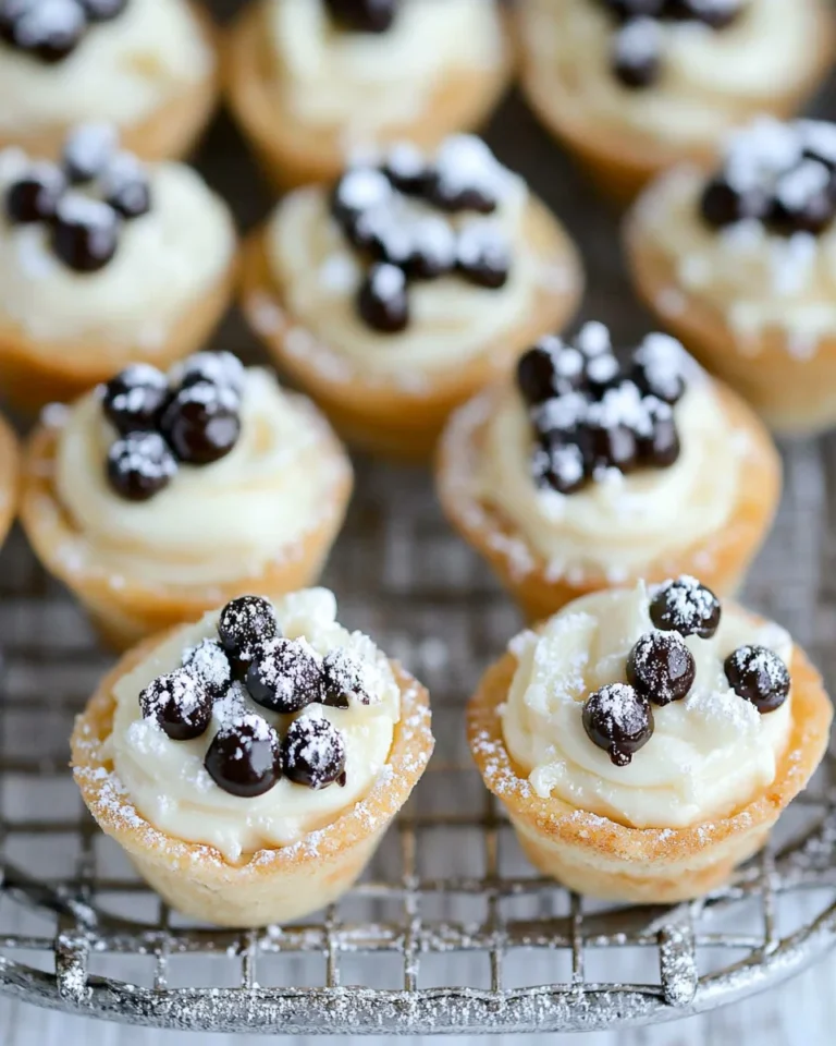 Mini Cannoli Bites