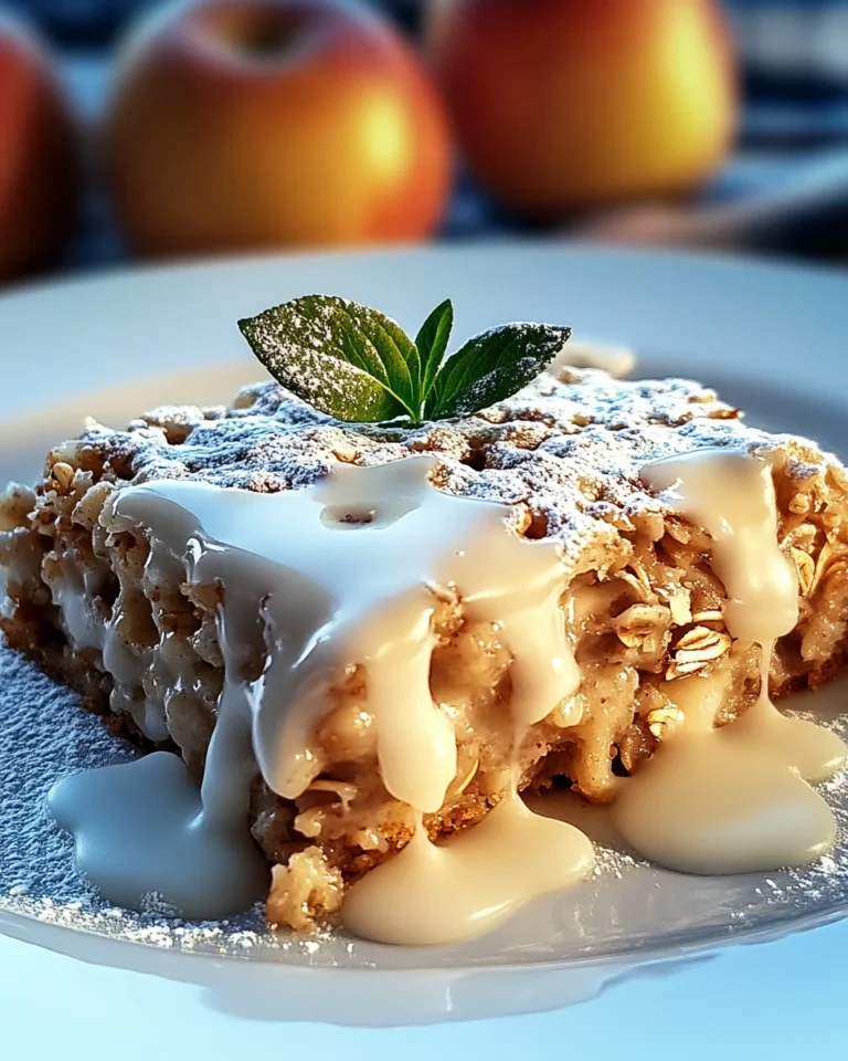 Oatmeal Apple Breakfast Bake