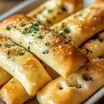 Olive Garlic Breadsticks