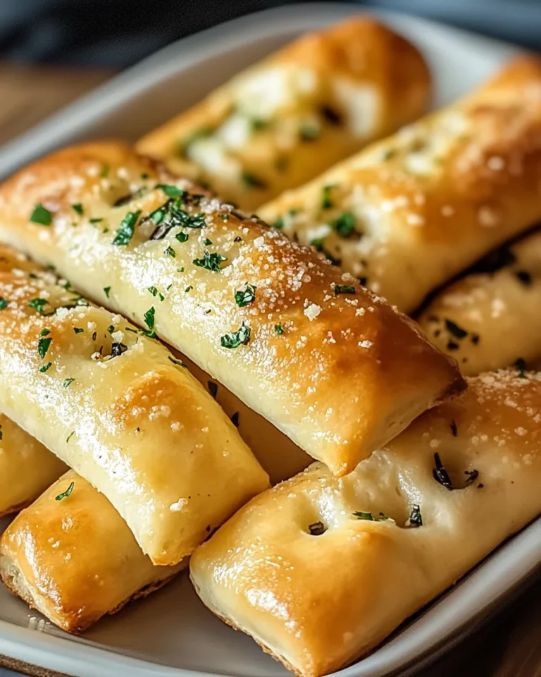 Olive Garlic Breadsticks