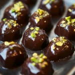 Pistachio Dates in Chocolate