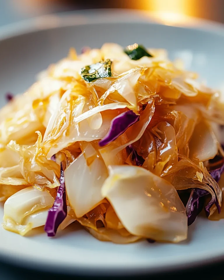 Simple Sautéed Cabbage
